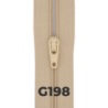 Warm Sand Beige #3 Close-End Zip – Nylon Coil | G198