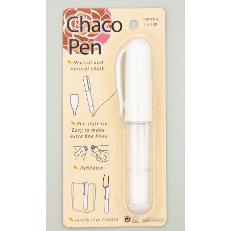 Chaco Pen White Fabric Marker
