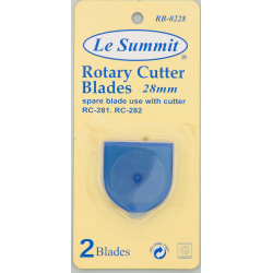 Rotary Cutter Blades 28mm — 2 Blades Pack