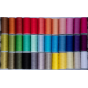 Cotton Quilting Thread Set — 36 Colours, 400 Yards Each