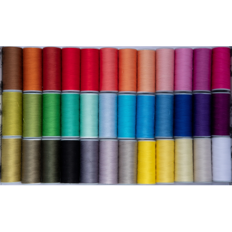 copy of Cotton Quilting Thread Set — 36 Colours, 400 Yards Each
